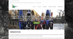 Desktop Screenshot of canoe-kayak-issoire.fr